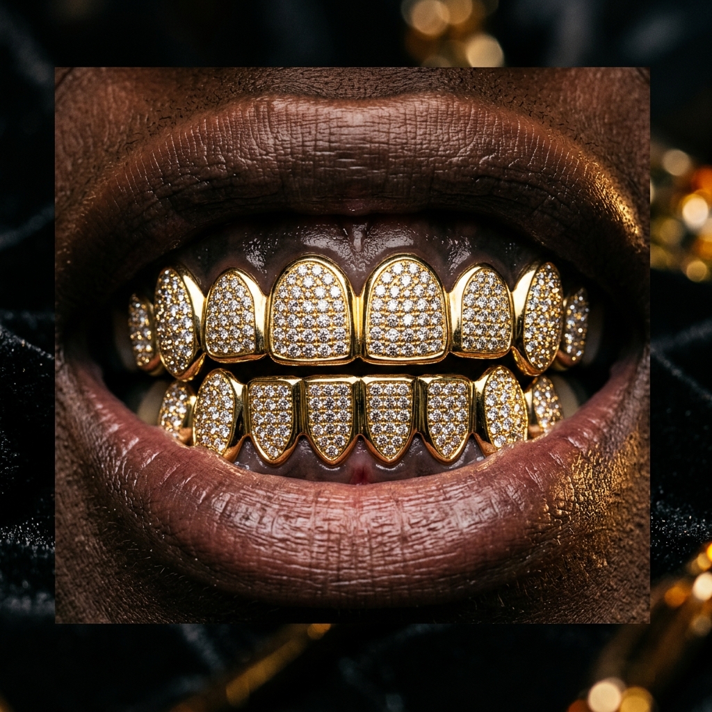 Premium Custom Grillz Close Up
