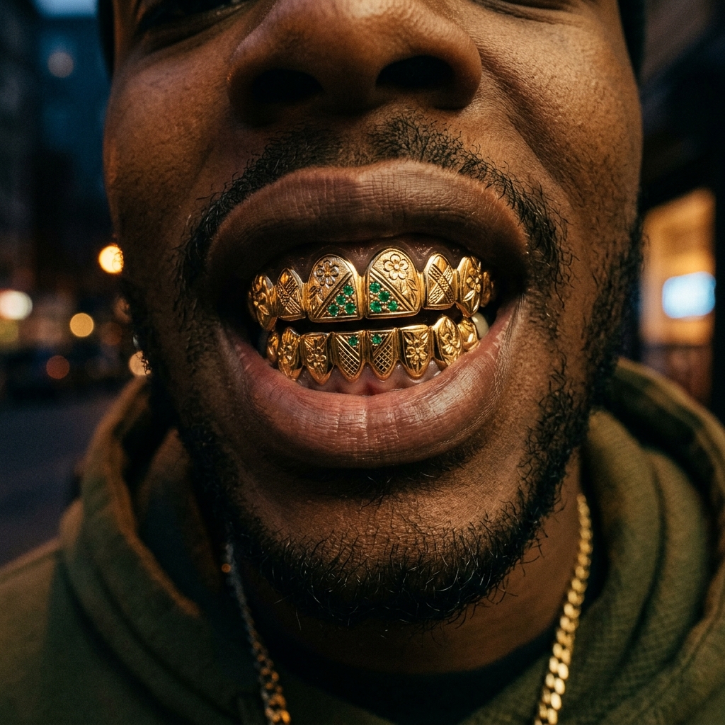 A$AP Rocky Grillz style